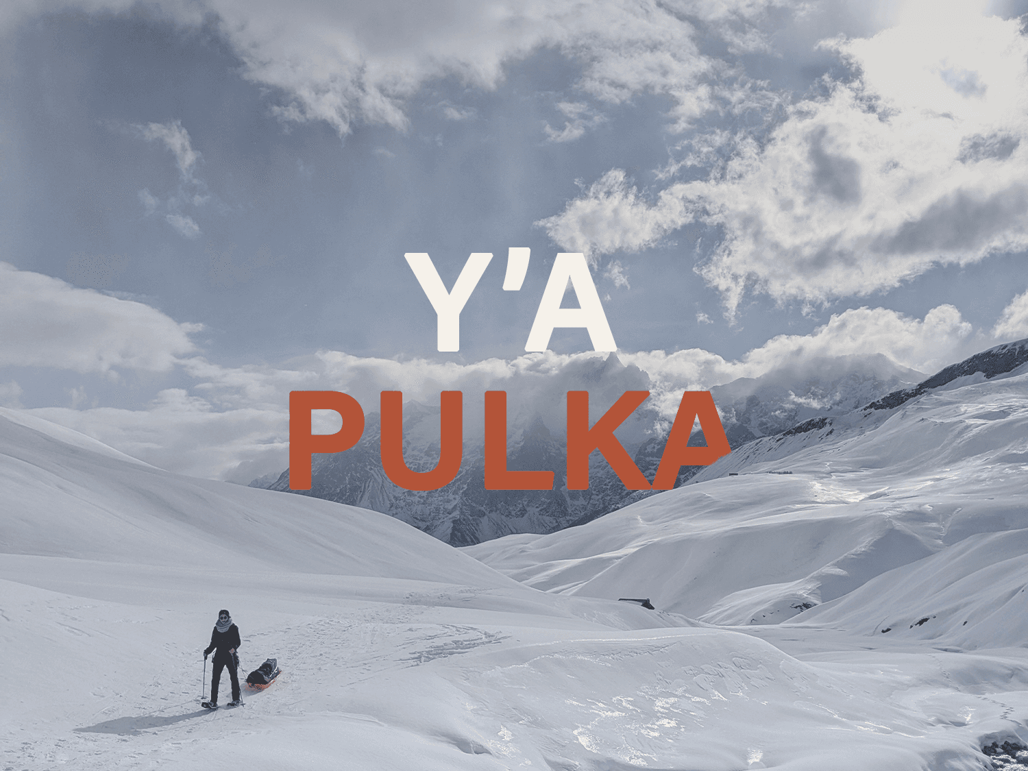 Trek pulka bivouac raquettes dans le Massif des Cerces Thabor