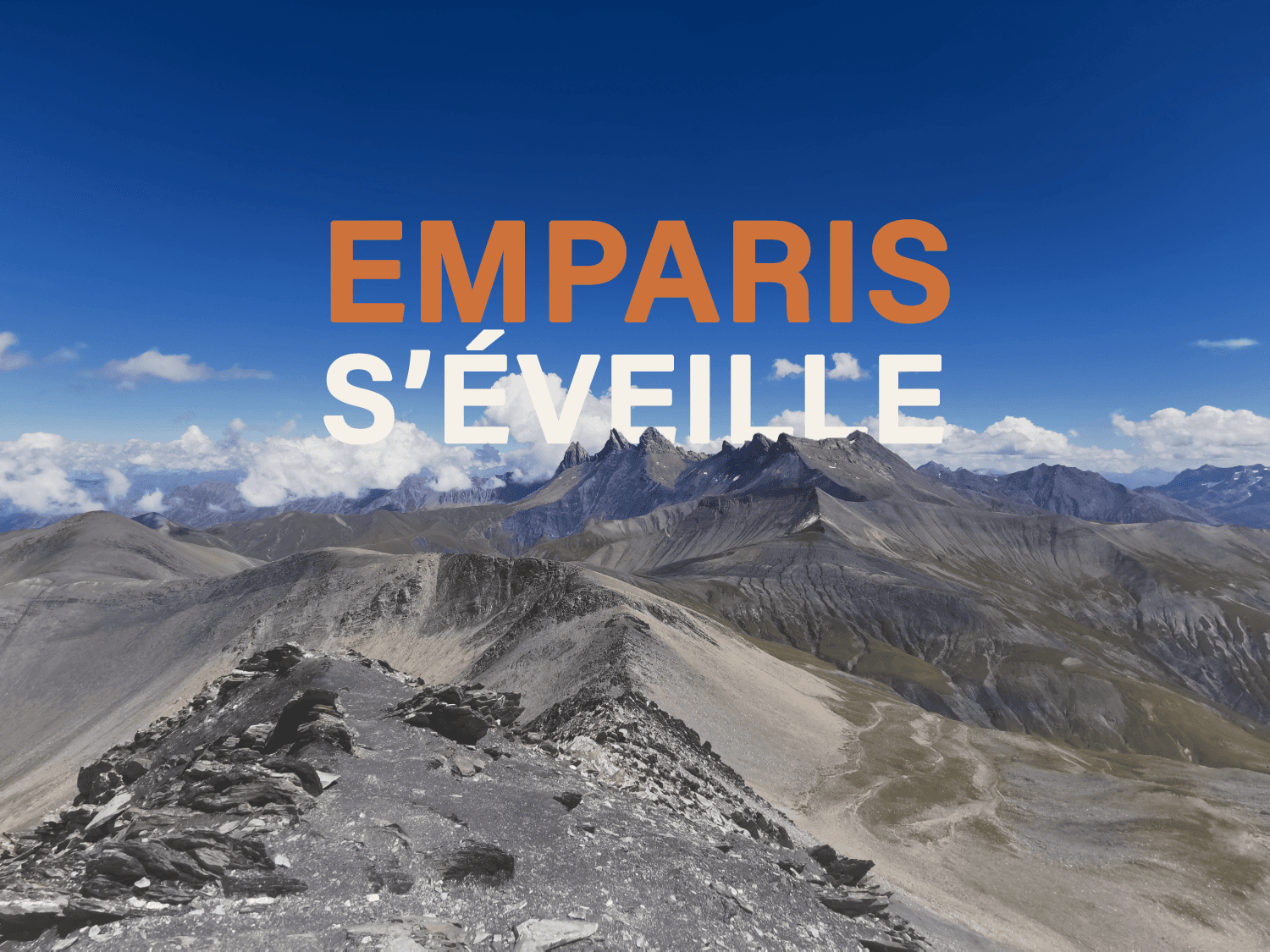 Trek bivouac au Plateau d'Emparis