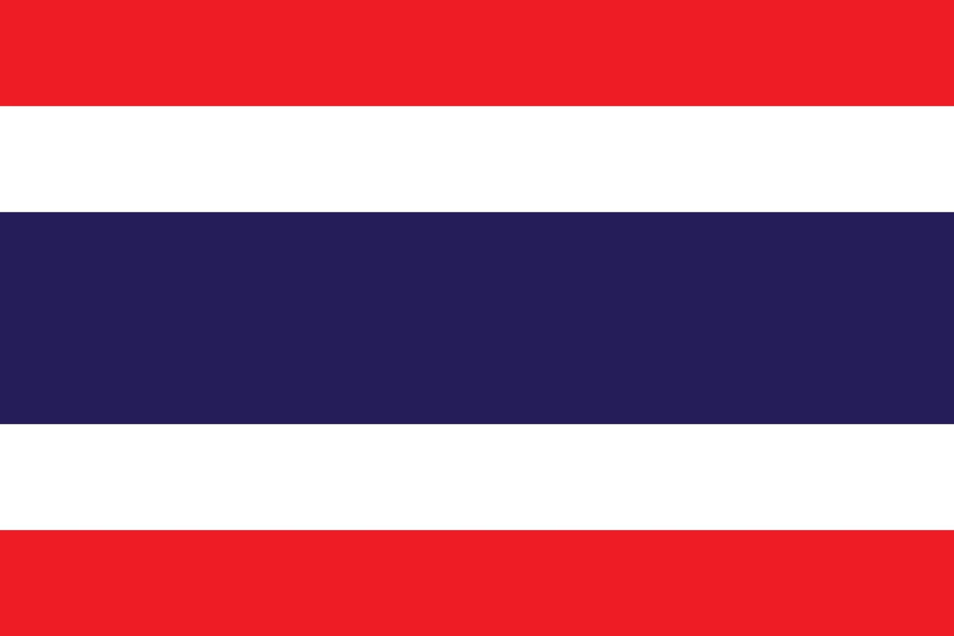 Le drapeau Thaïlandais