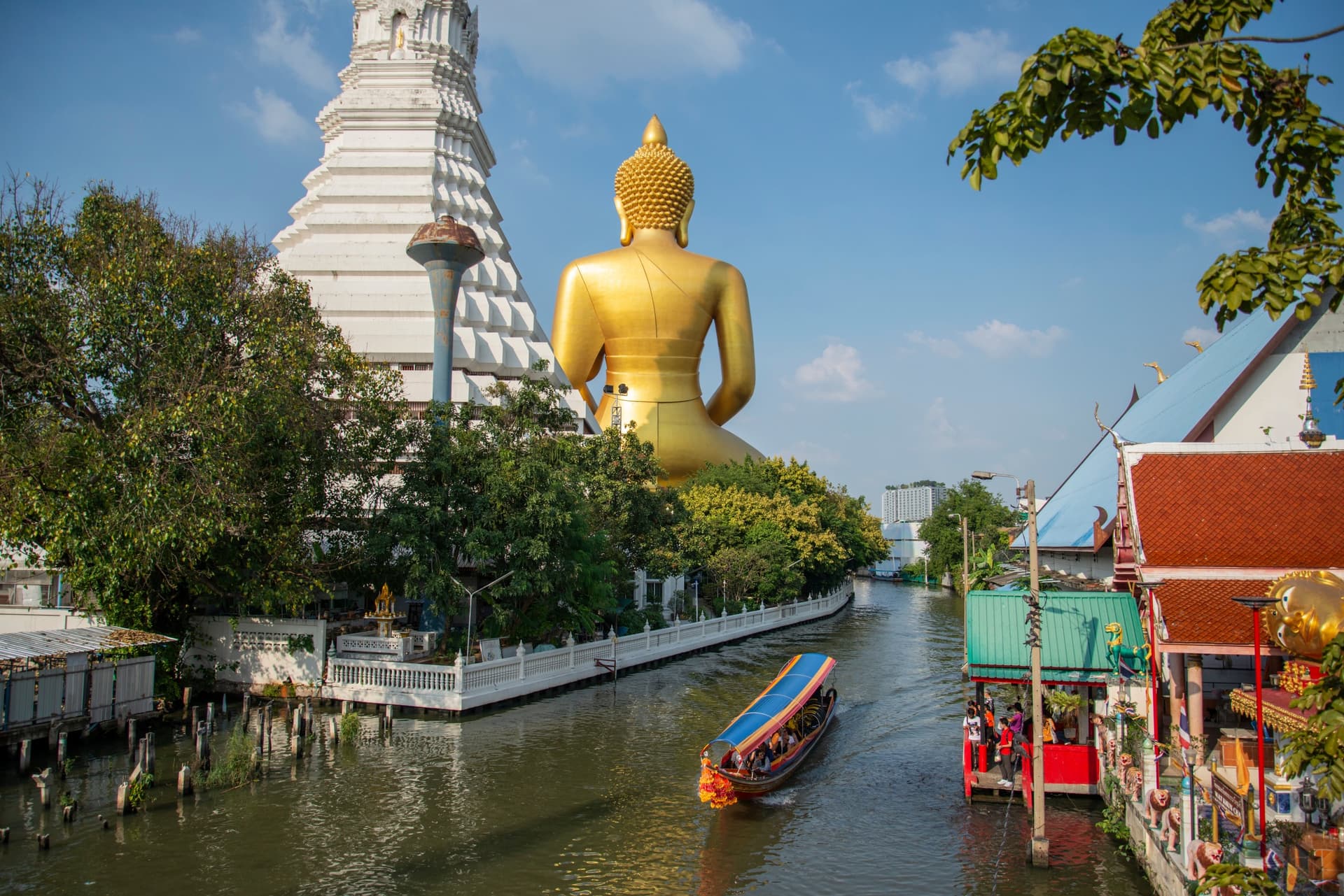 Itinéraire à pied le long des Klongs de Bangkok