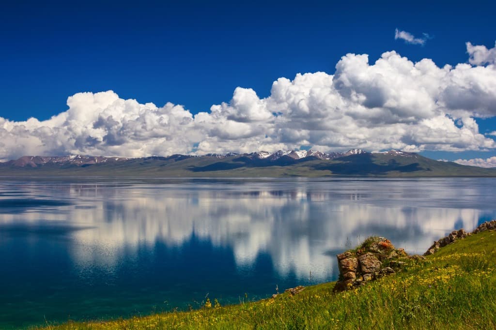 Incroyable lac de Kel-Suu
