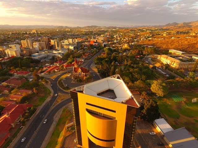 Windhoek / Départ