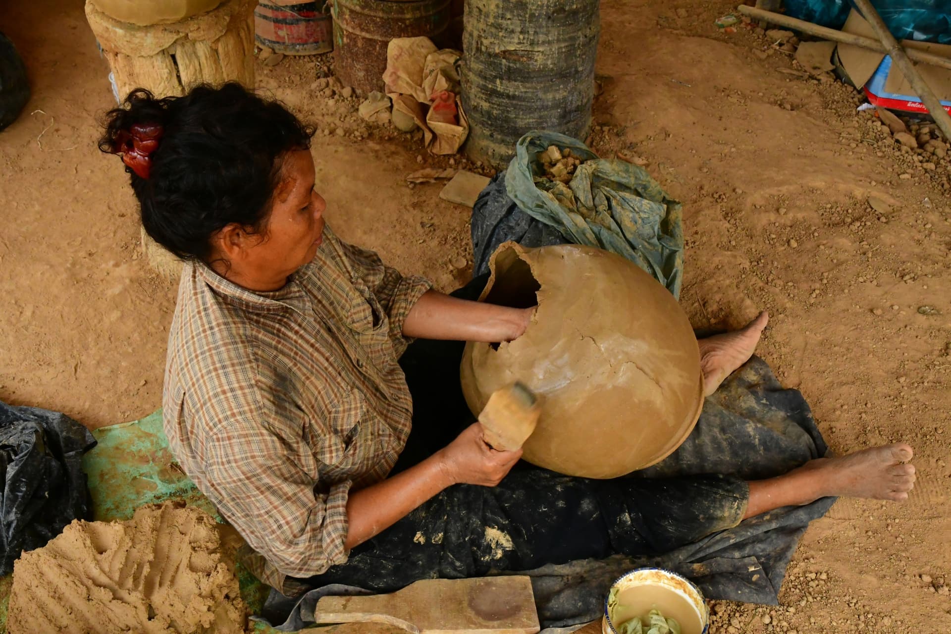 Le village potier de Kampong Chhnang